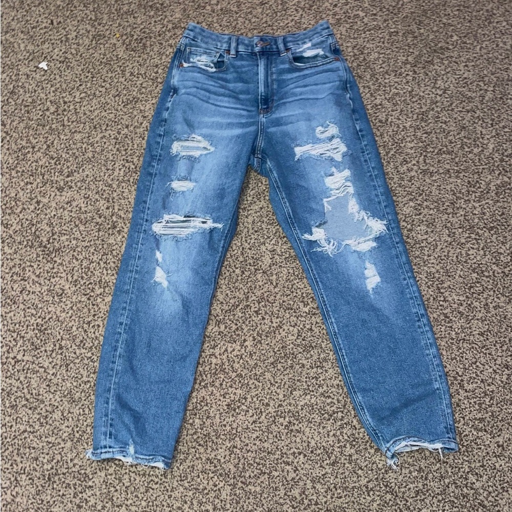 Curvy ae mom jeans